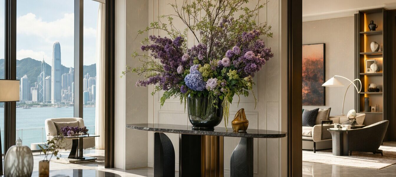 Elevating Hong Kong Interiors with Artisanal Floristry
