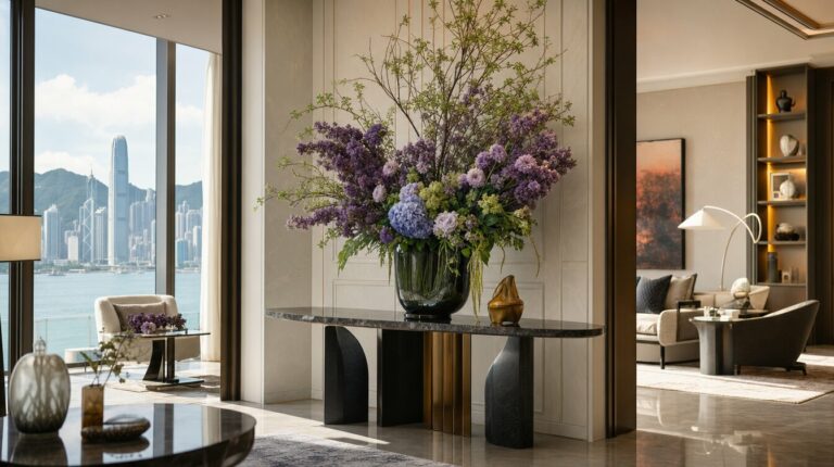 Elevating Hong Kong Interiors with Artisanal Floristry