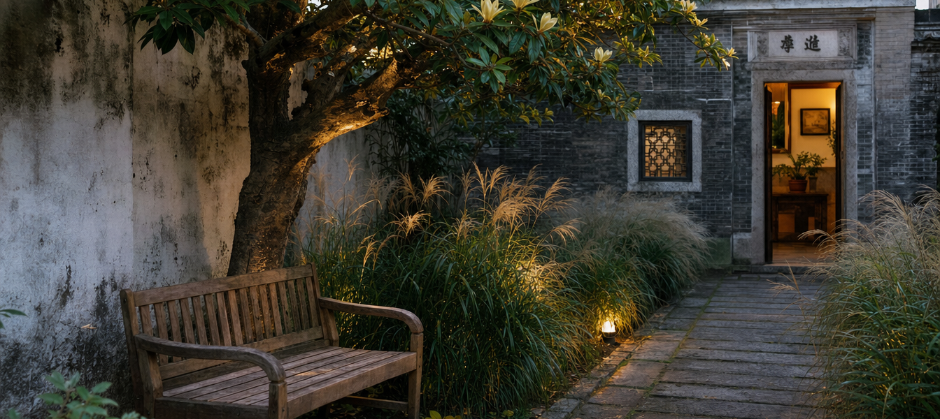 A Restored Garden in the New Territories: What Happens When an Architect Buys a Walled Village House