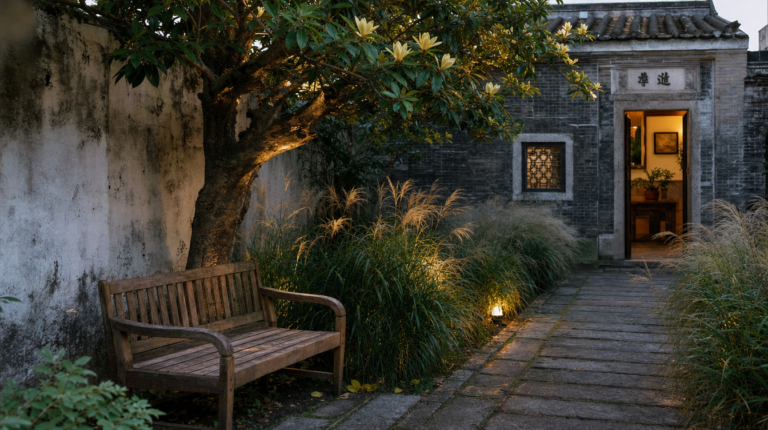 A Restored Garden in the New Territories: What Happens When an Architect Buys a Walled Village House