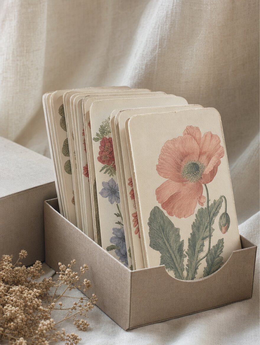 Vintage Seed Packet Folio