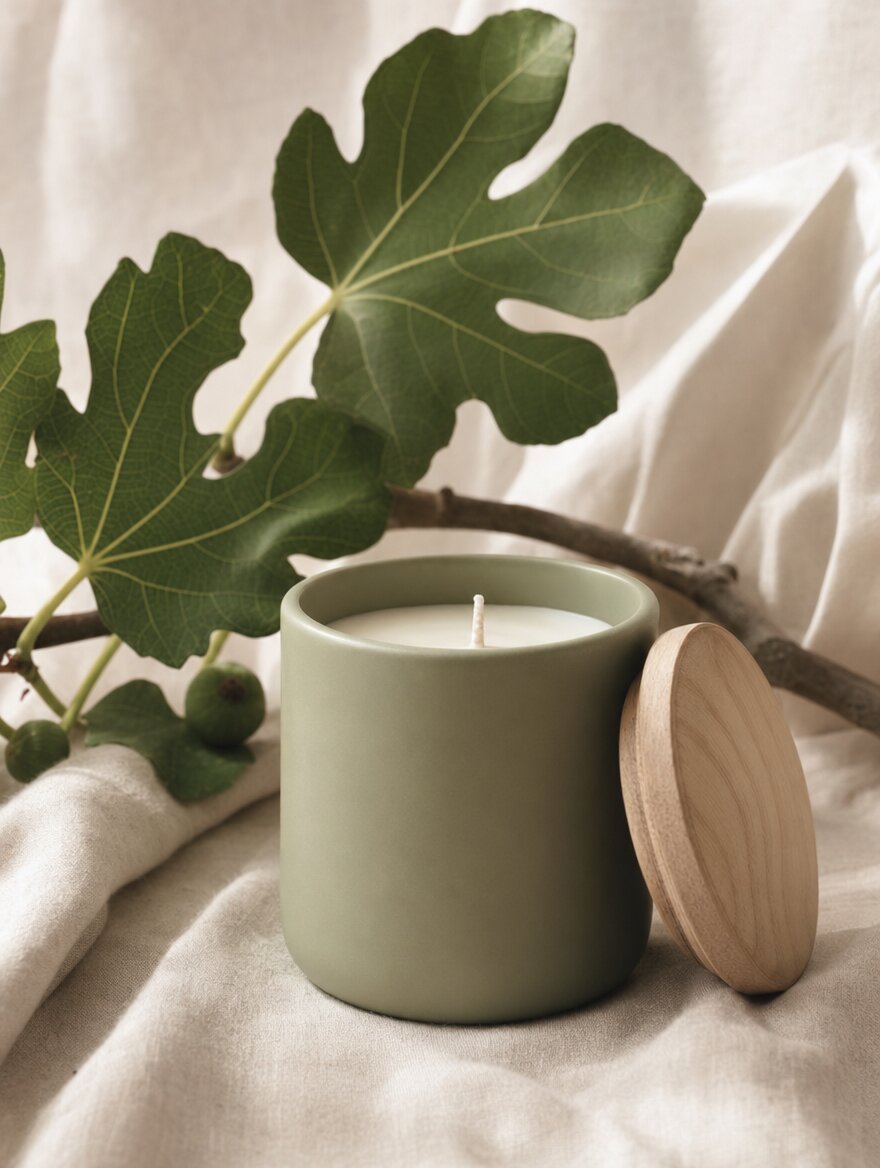 Botanical Candle, No. 4 'Walled Garden'